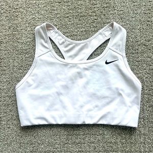 New Nike White Sports Bra